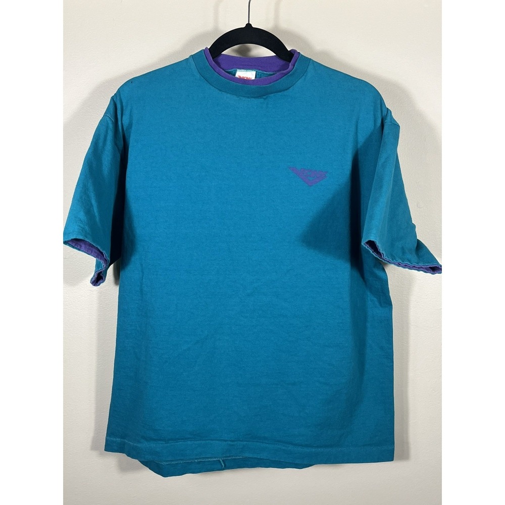 Vintage 80s Pony Sportswear Single Stitch Spell Out Streetwear Size Large (Q)